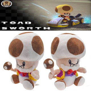 ของเล่นตุ๊กตา Super Mario Toad Mushroom Old Man ขนาด 10 นิ้ว สําหรับแฟนคลับ และนักสะสม