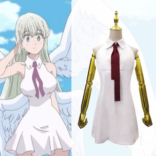 ชุดคอสเพลย์ Seven Deadly Sins Elizabeth สําหรับปาร์ตี้ฮาโลวีน