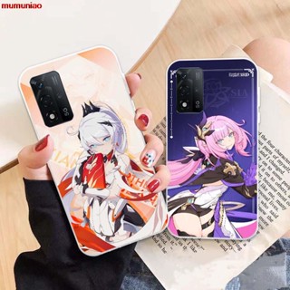 เคสโทรศัพท์มือถือแบบนิ่ม ลายรางดาว honkai 01 สําหรับ Realme V13 Q3i 8 Narzo 30 C21Y C25Y GT Neo2 50A 50i 2 Pro