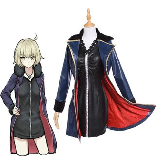 ชุดเดรสคอสเพลย์ Fate Grand Order FGO Saber Shinjuku Alter สีดํา