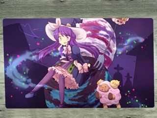 Yugioh Duel Playmat Tearalaments Girls TCG CCG แผ่นรองเมาส์เล่นเกมเทรดดิ้งการ์ด