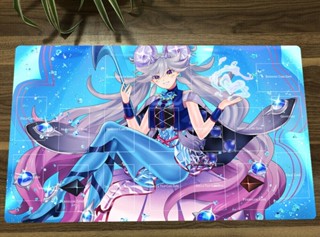 Yugioh Girl Duel Playmat Marincess TCG CCG เสื่อเทรดดิ้งการ์ดเกม ฟรีกระเป๋า