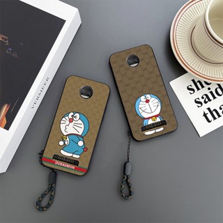 เคสโทรศัพท์มือถือ ป้องกันการตก ลายการ์ตูนโดราเอมอนน่ารัก สําหรับ Motorola Moto Z Z2 Z3 Z4 Force Play