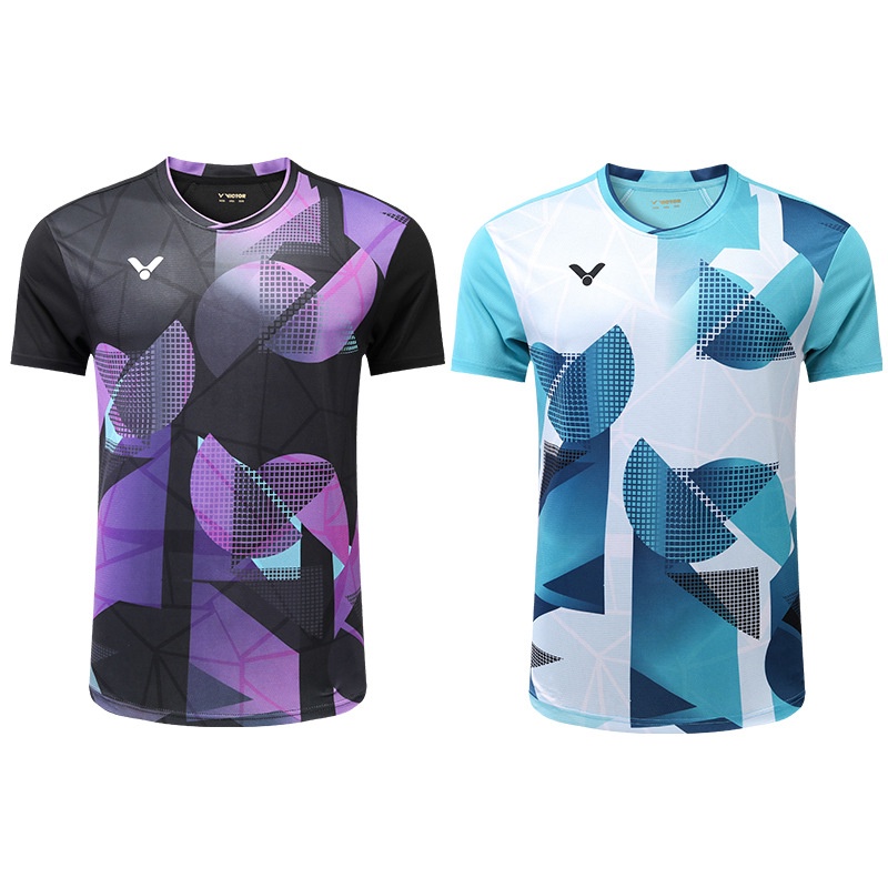 Victor ใหม่ BAdminton Tennis SPorts เสื้อยืด สําหรับผู้ชาย JERSEY