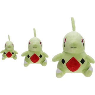 ตุ๊กตาการ์ตูนโปเกม่อน Larvitar สีเขียว เหมาะกับเป็นของขวัญ ของเล่นสําหรับเด็ก