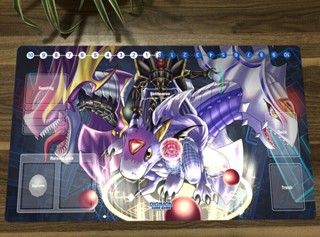 แผ่นรองเมาส์ ลายเกมกระดาน Digimon Duel Playmat CCG DTCG พร้อมกระเป๋า