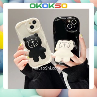 เคสมือถือ แบบนิ่ม ลายการ์ตูนหมี กันกระแทก สําหรับ OPPO Reno9 Reno8 Reno7pro reno6 7z 5 R17 A53 A9 2020 F11 A31 A3S A78 A77