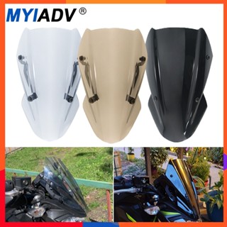 กระจกหน้ารถจักรยานยนต์ พร้อมตัวยึด สําหรับ Kawasaki Z650 2017 2018 2019