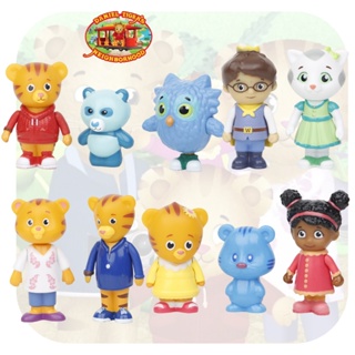 Daniel Tiger PAZELA โมเดลของเล่น PVC แฮนด์เมด คุณภาพสูง ขนาด 5-9 ซม. สําหรับส่งออก