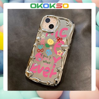 [OKOKSO] เคสโทรศัพท์มือถือนิ่ม กันกระแทก ลายการ์ตูนหน้ายิ้ม สําหรับ OPPO Reno9 Reno8 Reno7pro reno6 7z 8T 5 R17 A53 A9 2020 F11 A31 A3S A78 A77