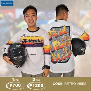 เสื้อกีฬามอเตอร์ไซค์ ของแท้ "RETROVIBES"