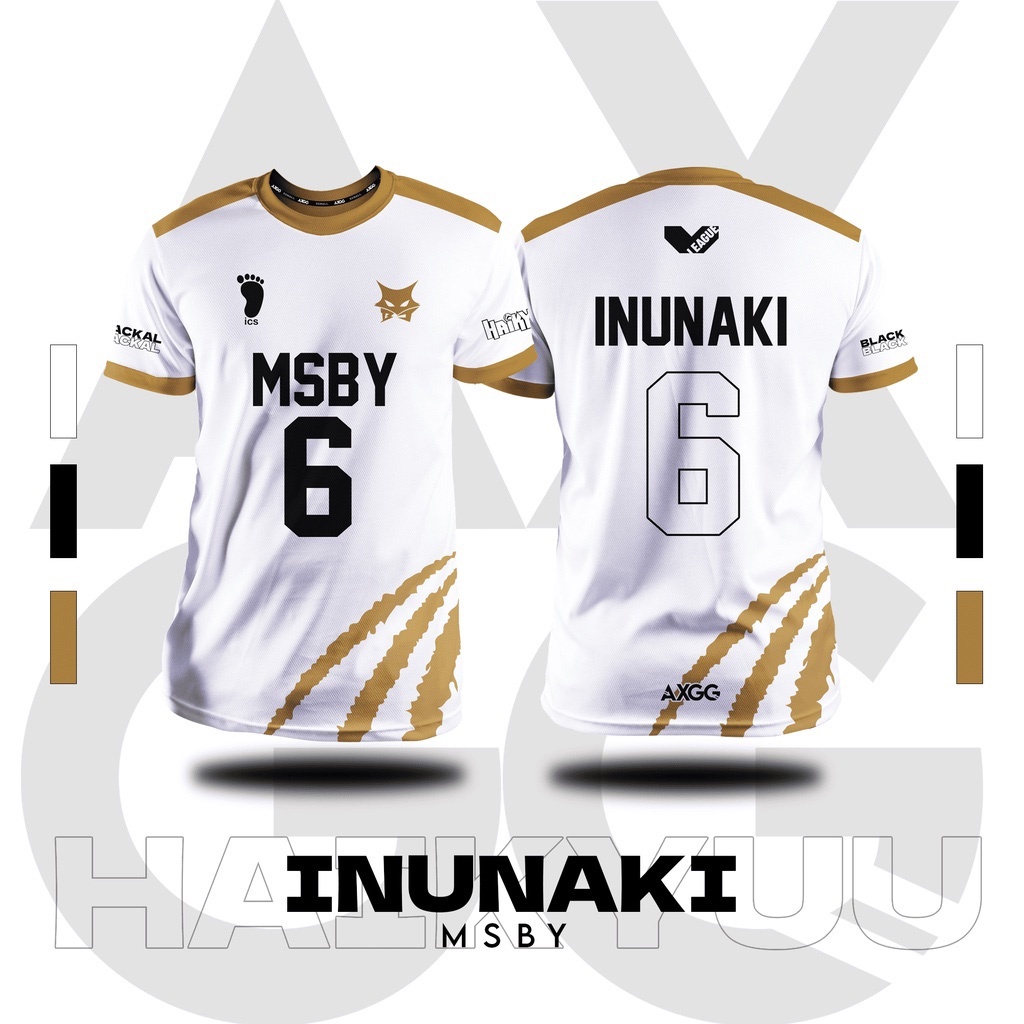 พร้อมส่ง เสื้อยืดกีฬาแขนสั้นลําลองทรงหลวมอะนิเมะ Haikyuu รูปที่ 4