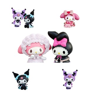 SANRIO ฟิกเกอร์ Pvc รูปแม่บ้านโลลิต้า ซานริโอ้ สีสันสดใส มี 5 ชิ้น