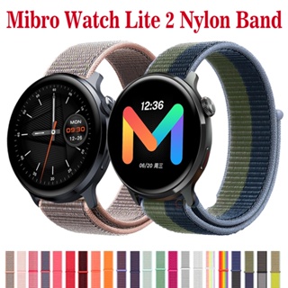 สายนาฬิกาข้อมือไนล่อน แบบเปลี่ยน สําหรับ Mibro Lite 2 Xiaomi Mibro Lite 2