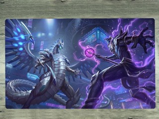 Yugioh Playmat Galaxy Eyes Photon Dragon TCG CCG แผ่นรองเมาส์ สําหรับเล่นเกม