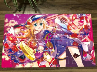 Yugioh Playmat Yu-Gi-Oh! แผ่นรองเมาส์เล่นเกม CCG TCG Card พร้อมกระเป๋า สําหรับเด็กผู้หญิง