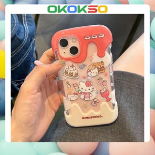 เคสมือถือ แบบนิ่ม ลายการ์ตูนคิตตี้ กันกระแทก สําหรับ OPPO Reno9 Reno8 Reno7pro reno6 7z 8T 5 R17 A53 A9 2020 4Z 5G F11 A31 A15 A77