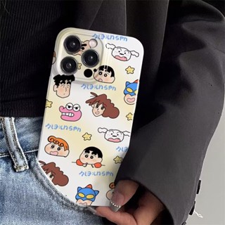 เคสโทรศัพท์มือถือแบบแข็ง กันกระแทก กันรอยกล้อง ลายการ์ตูนชินจัง สําหรับ VIVO Y15S Y01 Y15C Y21 Y33S X50 X60 X70 X80 X90 Pro T1 V20 V23 Pro 5G S7 S12 S15 Pro