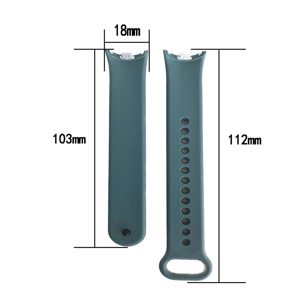 สายนาฬิกาข้อมือยางซิลิโคน สําหรับ Mi Band 8 Xiaomi Mi Band 8 NFC Miband 8 SmartWatch
