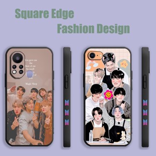 บีทีเอส BTS น่ารัก BYQ02 เคสโทรศัพท์มือถือแบบนิ่ม ลาย infinix Note 30 Pro Note 12 Pro Hot 30i Hot 20 20s