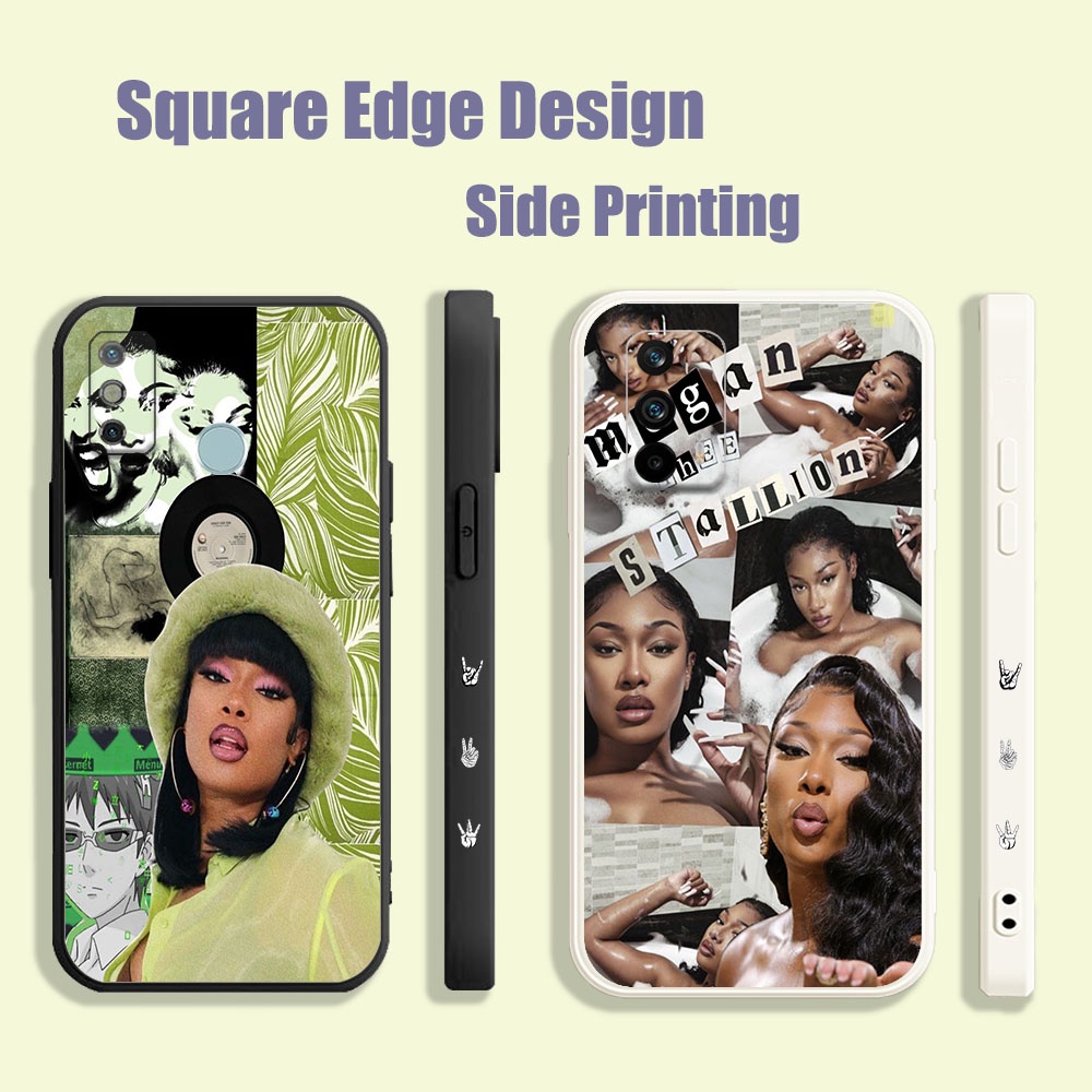 ปลอกสําหรับ Huawei Y9 Prime 2019 Y6 Y6s P40 P30 Lite Megan Thee Stallion Rapper TTZ08 เคสโทรศัพท์ขอบ