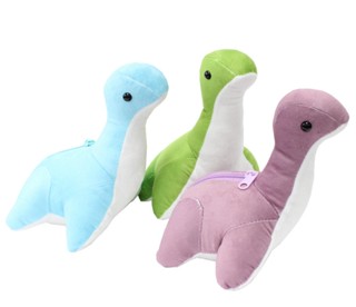 ของเล่นตุ๊กตานุ่ม รูปการ์ตูน Nessie Legends กอดได้ สีม่วง และสีฟ้า สําหรับแฟนคลับ