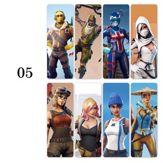 ที่คั่นหนังสือ Fortnite Kids Gift Present Perfect Party Royale Bag Battle 8 ชิ้น