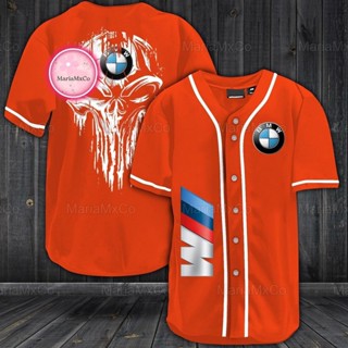 เสื้อเบสบอล ลาย Bmw Car รถจักรยานยนต์ สําหรับ Bmw