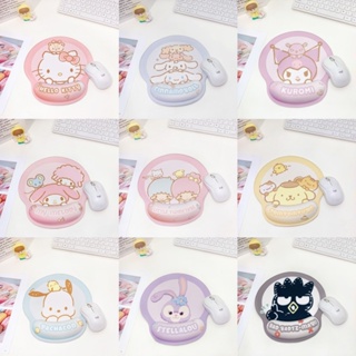 แผ่นรองเมาส์ ซิลิโคน กันลื่น ลายการ์ตูน Sanrio น่ารัก สําหรับเล่นเกม