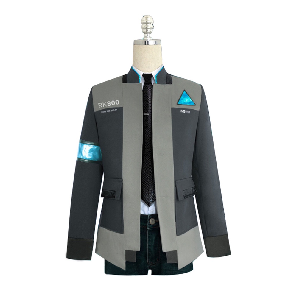 เสื้อแจ็กเก็ตคอสเพลย์ Human Become Detroit: RK800 Connor