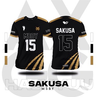 พร้อมส่ง เสื้อยืด ลายอนิเมะ Haikyuu - MSBY 