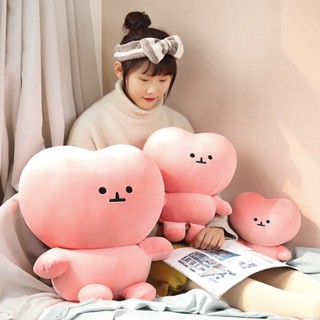 Kawaii ตุ๊กตารูปหัวใจ ผ้ากํามะหยี่ขนนิ่ม สําหรับตกแต่งห้องทุกห้อง