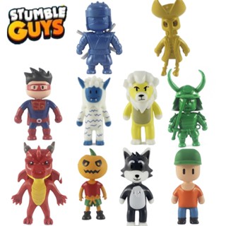 ของเล่นโมเดลฟิกเกอร์ การ์ตูน Stumble Guys พลาสติก ของขวัญ สําหรับประดับตกแต่ง