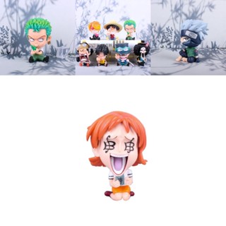 ฟิกเกอร์ One Piece Zoro Luffy Sanji Robin Franky Brook Chopper Jinbe Usopp