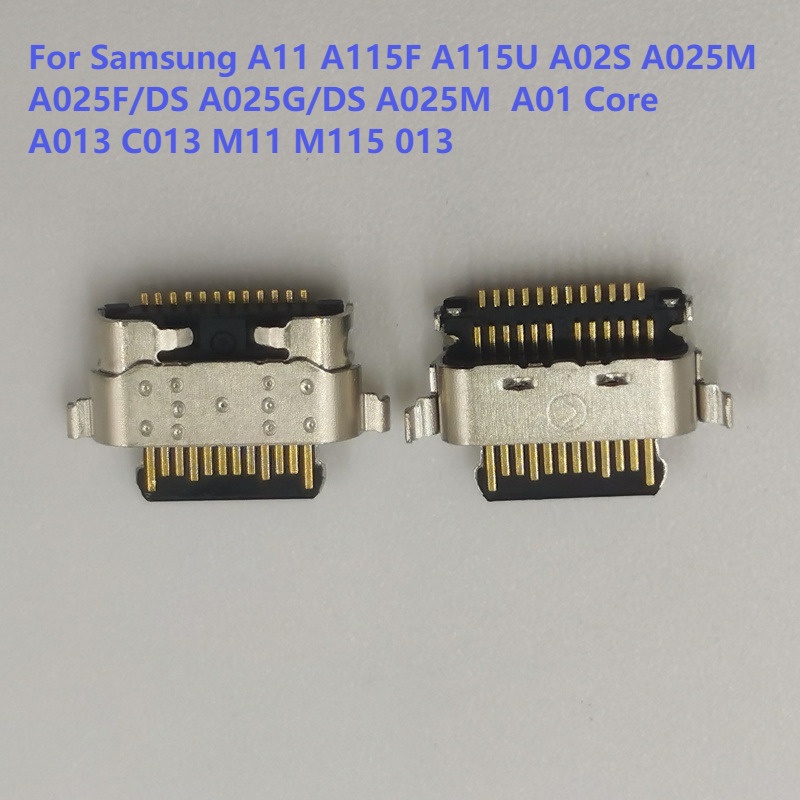 พอร์ตชาร์จ USB สําหรับ Samsung Galaxy A11 A115F A115U A02S A025M A025F DS A025G DS A025M A01 Core A0