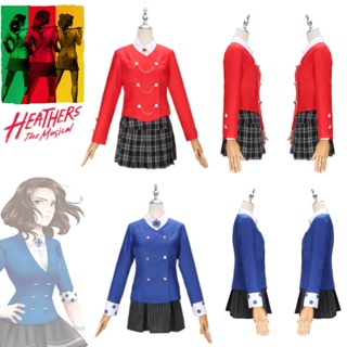 ชุดคอสเพลย์ Veronica Heathers Sawyer ผ้าโพลีเอสเตอร์ สําหรับปาร์ตี้ฮาโลวีน