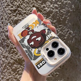 เคสโทรศัพท์มือถือแบบแข็ง ผิวด้าน ลาย NBA KOBE James สําหรับ iphone 11 12 13 14 Pro Max 14Plus ip 12promax 13promax