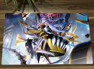 Yugioh Playmat Galatea, the Orcust Automaton TCG CCG แผ่นรองเทรดดิ้งการ์ดเกม และกระเป๋า