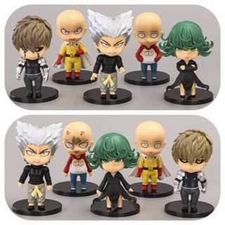 กล่องสุ่ม โมเดล One Punch Man Saitama Genos Tornado Bang Garou ขนาด 9-11 ซม. 390 กรัม ของเล่นยอดนิยม สําหรับเก็บสะสม