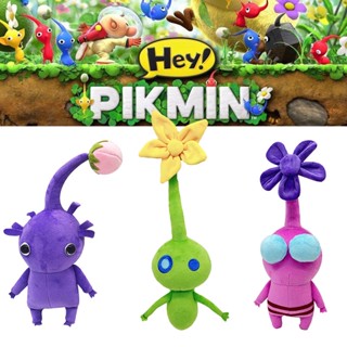 ผ้ากํามะหยี่ขนนิ่ม ลาย Pikmin All Star Cozy And Snuggly ขนาด 30 ซม. สีชมพู