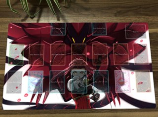 Yu-gi-oh! แผ่นรองเล่น Duel Playmat Akiza Izinsk และ Black Rose Dragon CCG TCG 5Ds