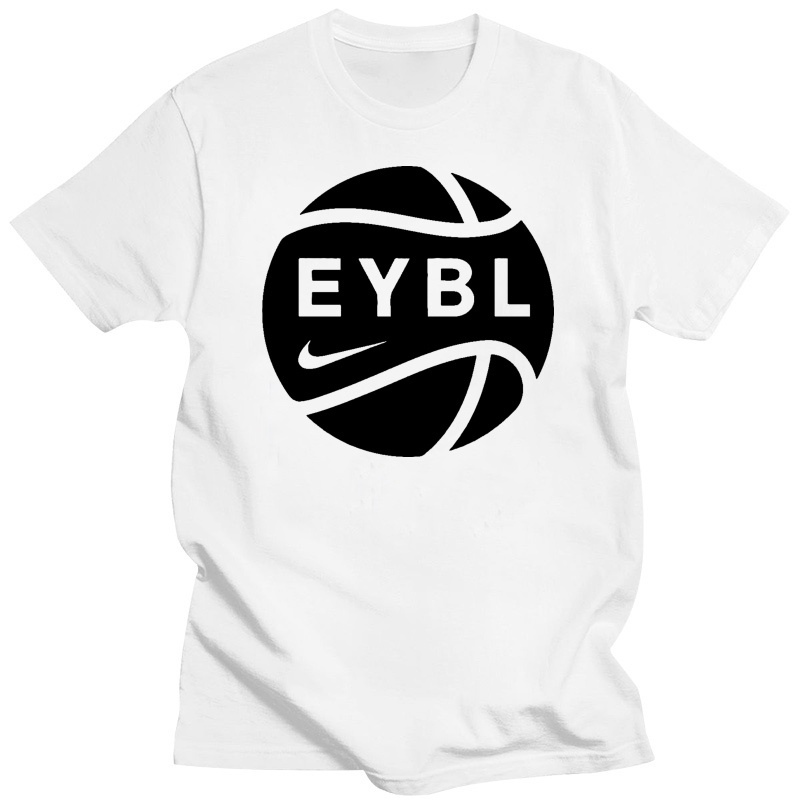 2019 EYBL Peach Jam Basketball T Shirt Short Sleeve White Custom Print Tee Tshirt
