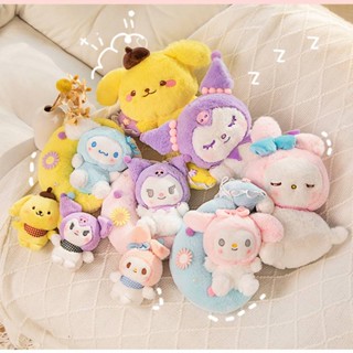 SANRIO ของเล่นตุ๊กตา Melody Cinnamoroll เหมาะกับของขวัญ สําหรับแฟนซานริโอ้