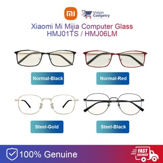 Xiaomi Mi แว่นตาคอมพิวเตอร์ กรอบเหล็ก ป้องกันแสงสีฟ้า TR90 HMJ01TS HMJ06LM