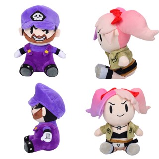 ตุ๊กตาฟิกเกอร์ Smg4 Animated Character Plushie น่ารัก สีม่วง