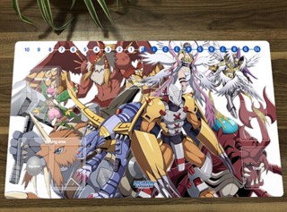 แผ่นรองเมาส์ ลายการ์ตูนอนิเมะ Digimon Monster Playmat CCG DTCG สําหรับเล่นเกมเทรดดิ้งการ์ด