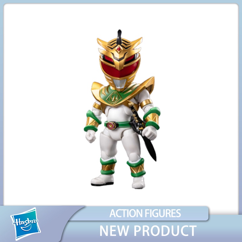 Hasbro Mighty Morphin Power Rangers Lord Drakkon Dino Fury อะนิเมะรุ่น Q-ตุ๊กตาขยับแขนขาได้น่ารักของ