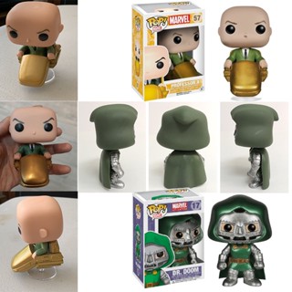 Pop X-Men FUNKO ฟิกเกอร์ FUNKO Professor X Doctor Doom Fantastic Four Action 10 ซม. สําหรับโชว์ ของขวัญ