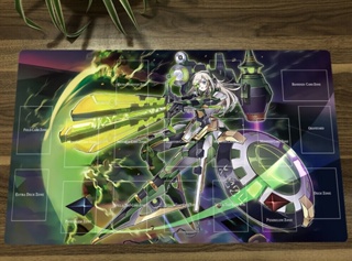 Yu-gi-oh! Playmat Sky Striker Ace - Hayate CCG TCG แผ่นรองเกมเทรดดิ้งการ์ด #592