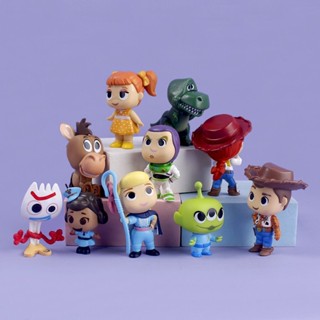 ของเล่น✨ ในสต็อก ✨ตุ๊กตาฟิกเกอร์ Toy Story Disney Woody Buzz Lightyear Three-Eyed Boy Shepherdess ของเล่นสําหรับเด็ก เมเจอร์